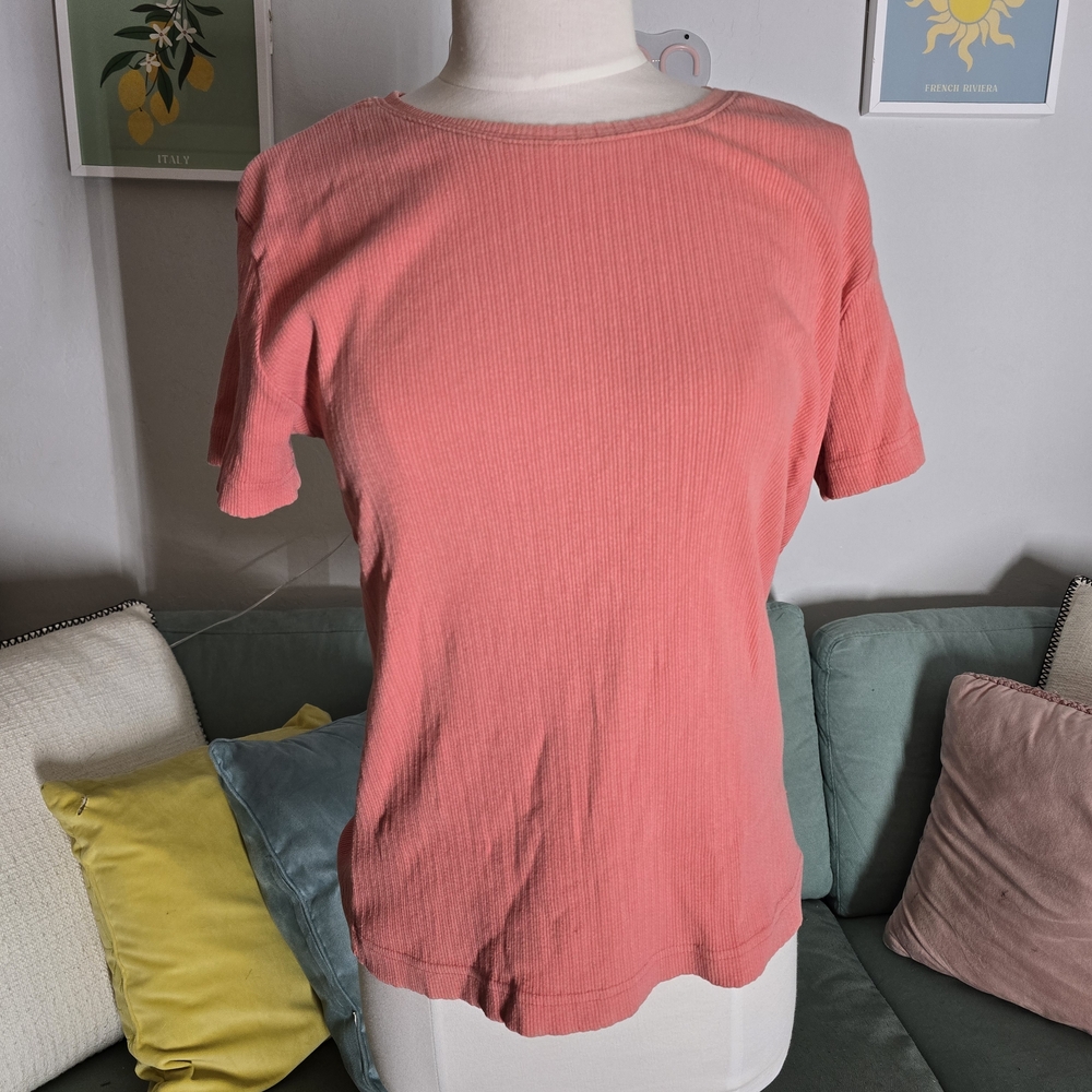 Harold's Coral Short Sleeve Tee